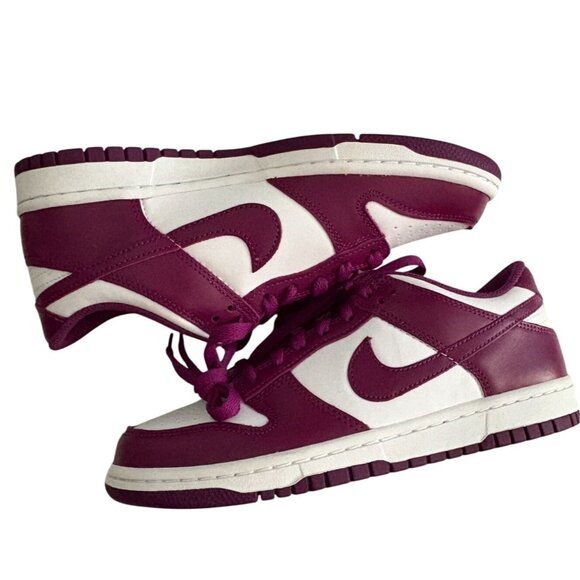 Nike Dunk Low Retro Sneakers-Volt/White-Size 7Y (Youth)-NWOB - Picture 7 of 8